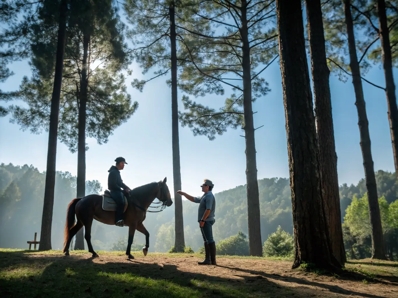 A training stage session at ADEMAS LES AMIS DES ECURIES DU MAS, with riders receiving guidance from experienced instructors to improve their technique and confidence.